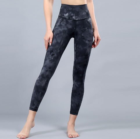 Tie-Dye High Waist Yoga Pants – Nylon, S to XL
