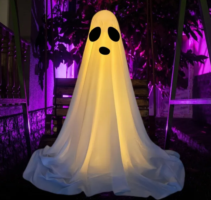 Halloween Ghost Hanging Decorations – 6 Designs, 2 Sizes