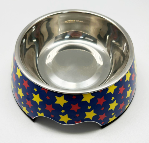 Non-Slip Stainless Steel Pet Bowl – Food & Water Bowl for Dogs & Cats