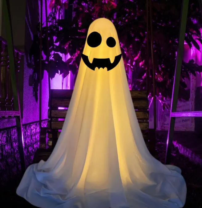 Halloween Ghost Hanging Decorations – 6 Designs, 2 Sizes