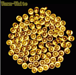 Solar LED Christmas Garden String Lights – IP44 Waterproof