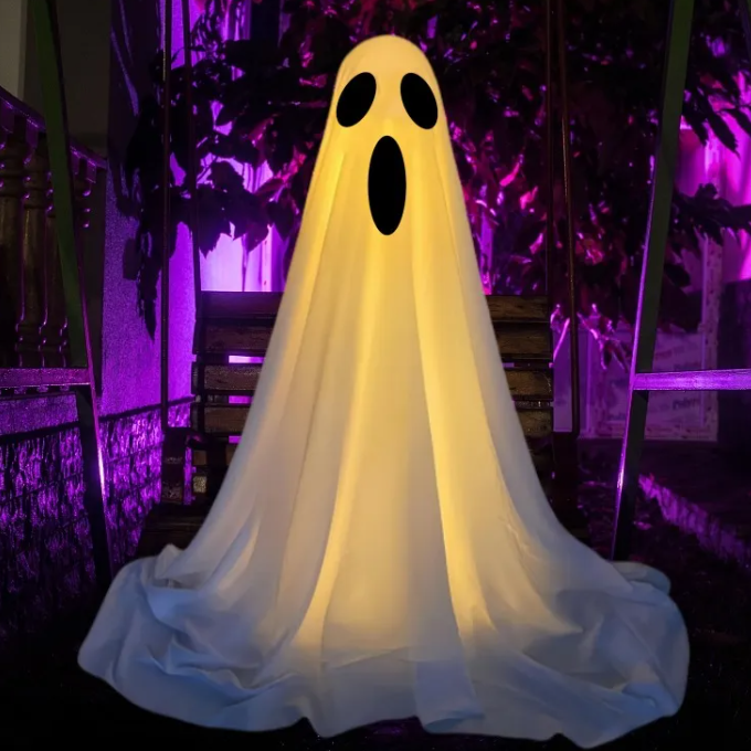Halloween Ghost Hanging Decorations – 6 Designs, 2 Sizes