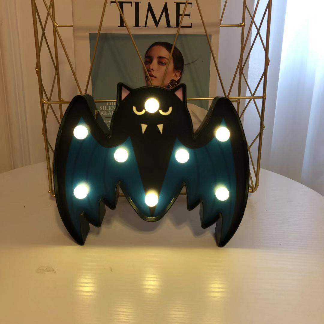 Halloween LED Night Light – Pumpkin, Bat & Skull Designs