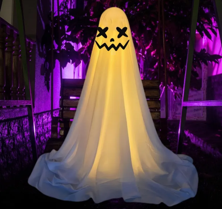 Halloween Ghost Hanging Decorations – 6 Designs, 2 Sizes