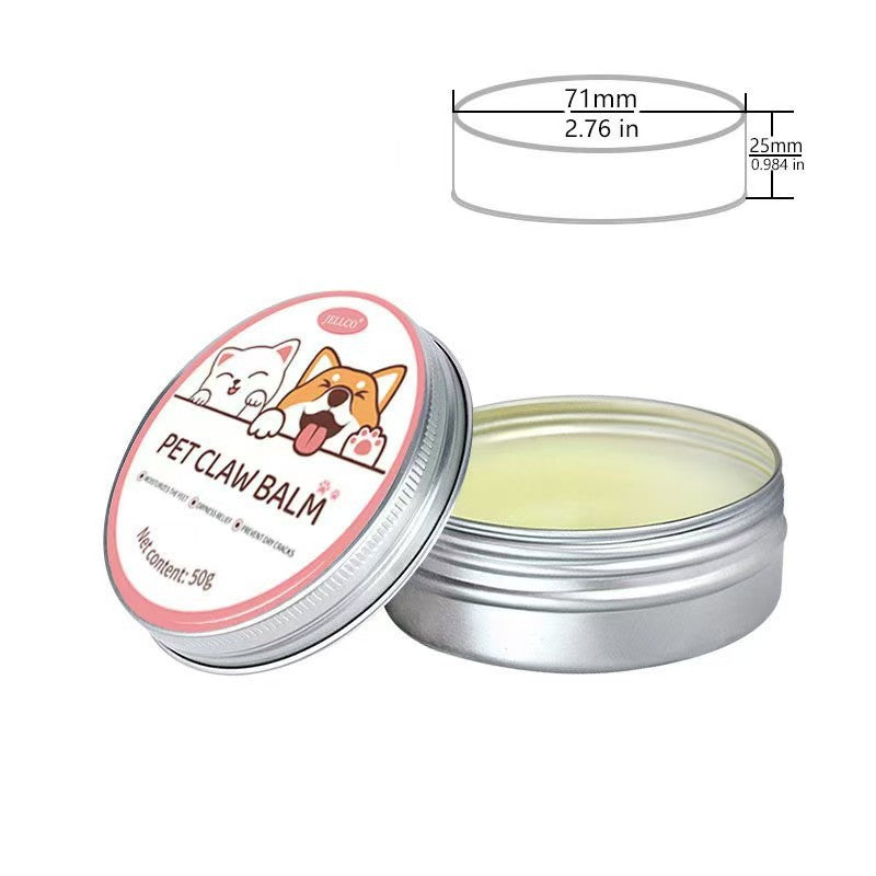 Dog Paw & Claw Care Cream 50g – Moisturising Balm for Cracked Pads