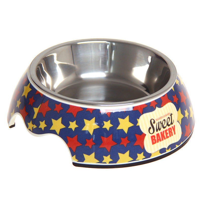 Non-Slip Stainless Steel Pet Bowl – Food & Water Bowl for Dogs & Cats
