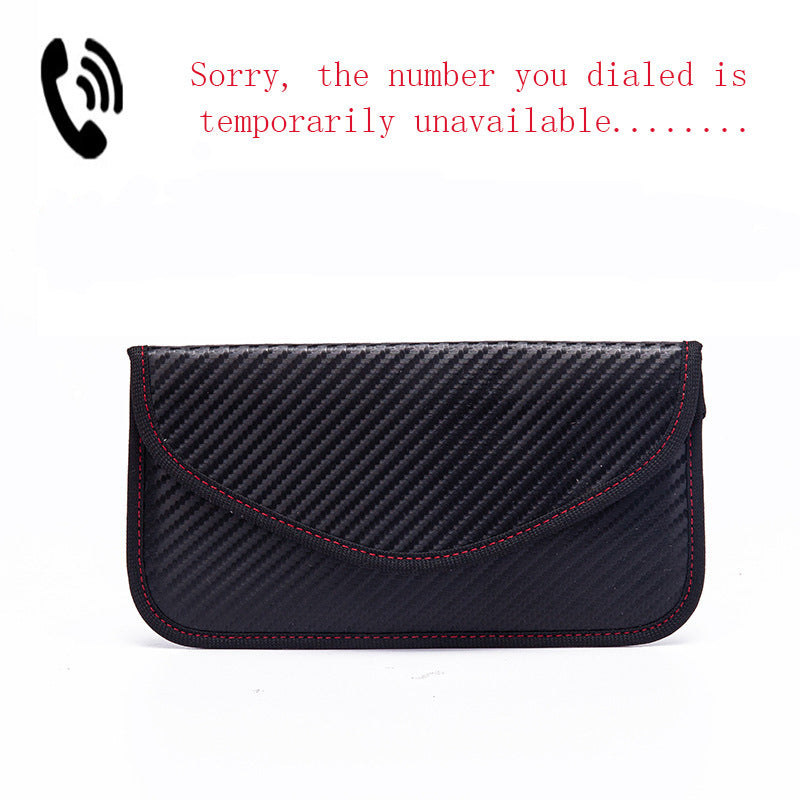 RFID Signal Blocking Key Pouch – Carbon Fiber