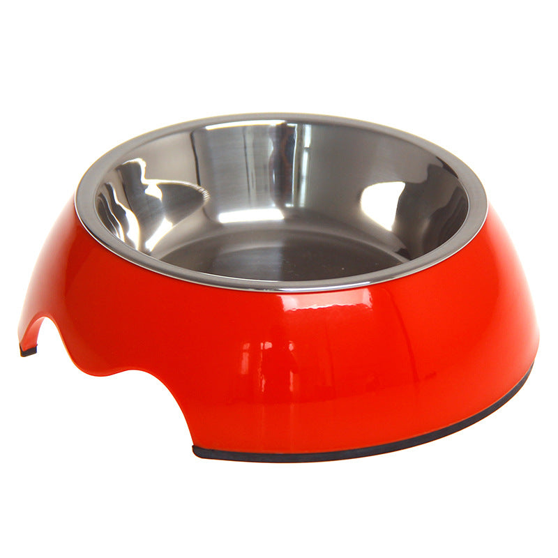 Non-Slip Stainless Steel Pet Bowl – Food & Water Bowl for Dogs & Cats