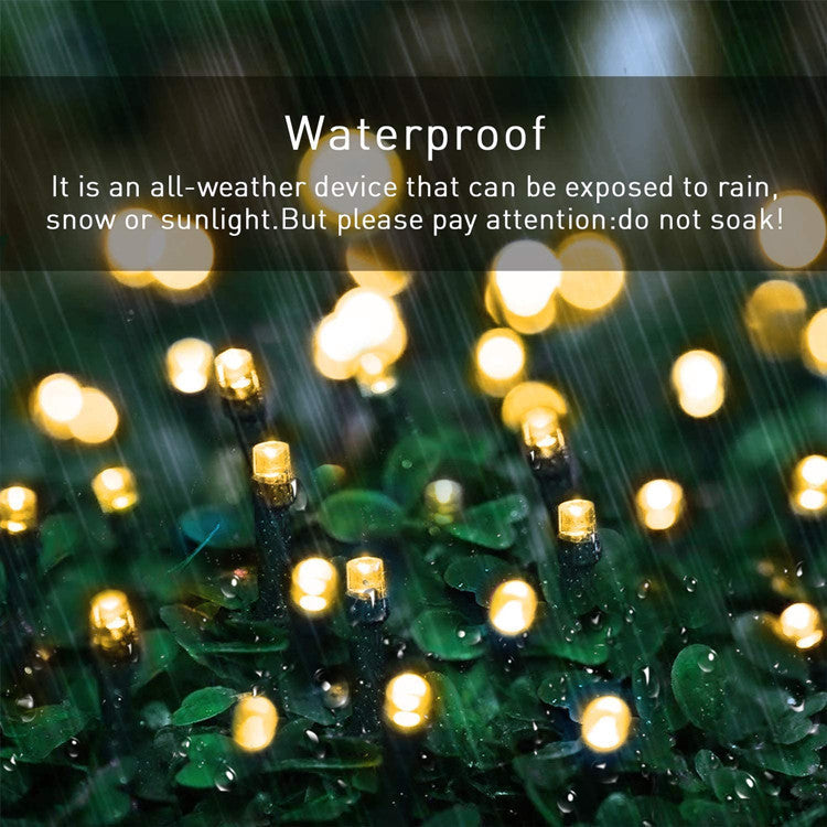 Solar LED Garden String Lights – 5M 20 White LEDs