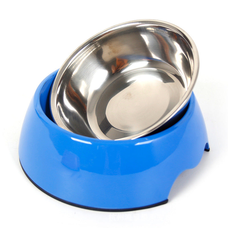 Non-Slip Stainless Steel Pet Bowl – Food & Water Bowl for Dogs & Cats