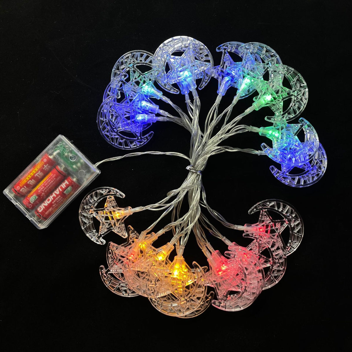 LED Moon Castle & Palace String Lights for Holiday Decor