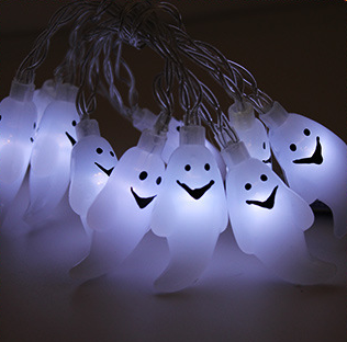 Halloween Pumpkin Lantern String Lights – 10 LED Designs