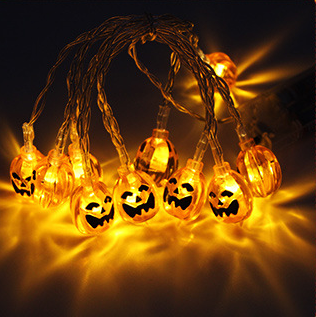 Halloween LED String Lights – Pumpkin, Ghost & Bat Designs