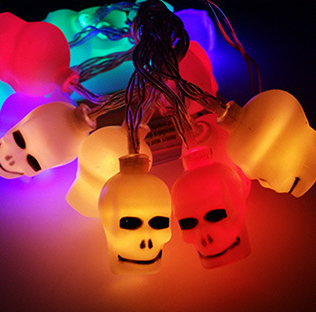 Halloween Pumpkin Lantern String Lights – 10 LED Designs