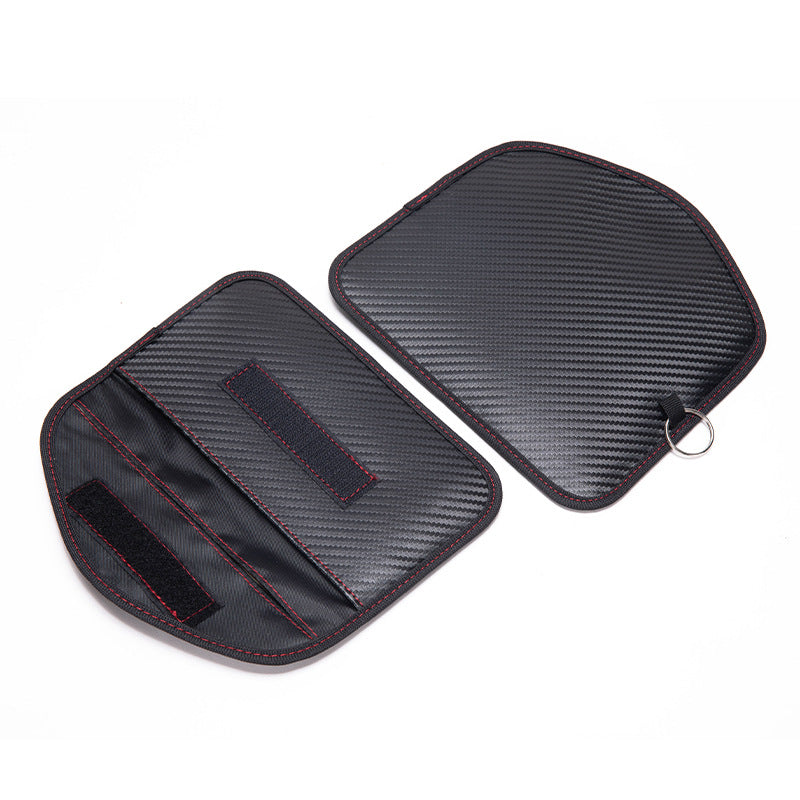 RFID Signal Blocking Key Pouch – Carbon Fiber