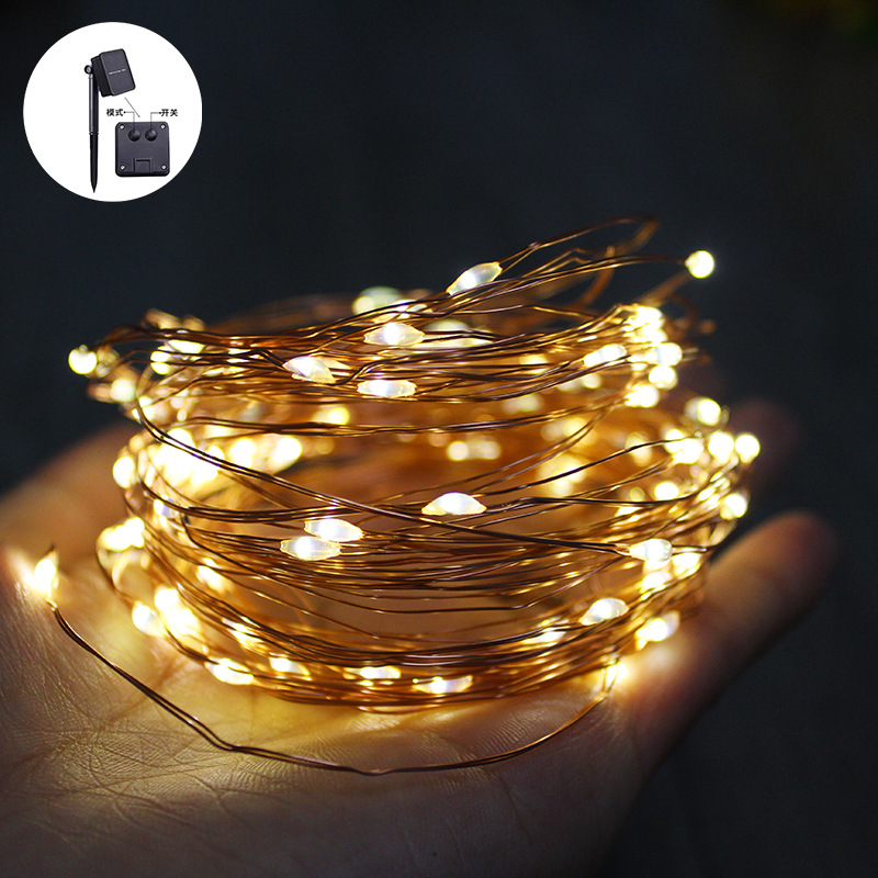 Solar LED Christmas Garden String Lights – 7M to 22M